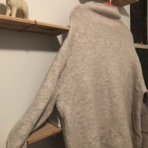 Cozy Zara grey sweater tunic